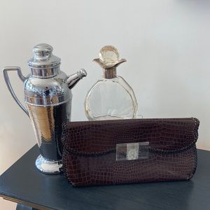 Lucite Clasp Art Deco Clutch